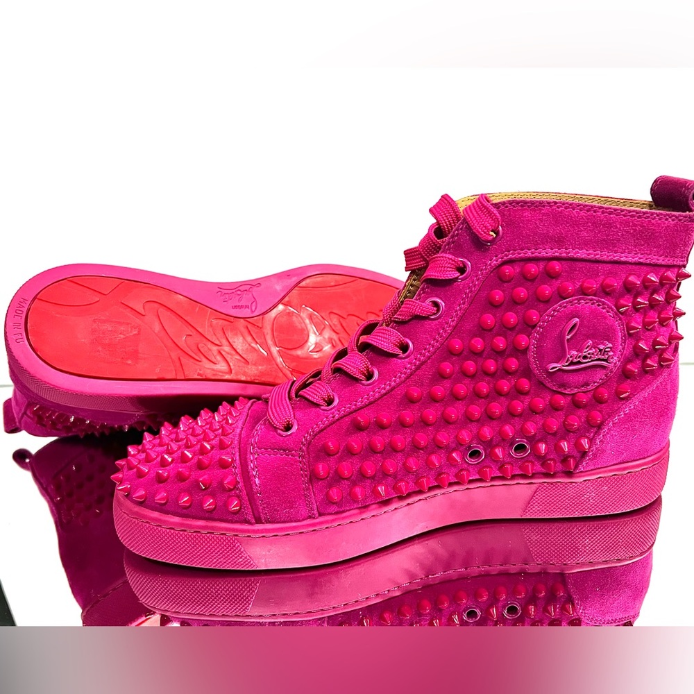 Christian Louboutin high top sneakers